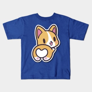 Corgi Animal dog bp cute pet Kids T-Shirt